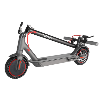 Electric Scooter 350W Power Portable Escooter for Adults with 10.4AH Battery 8.5" Anti-Skip Tire